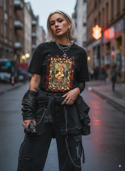 "Alchemistische Zeichen" - Oversized T-Shirt