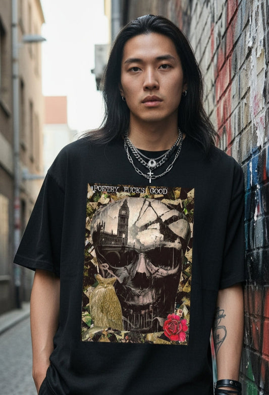 Poetry Fucks Good - Oversized T-Shirt